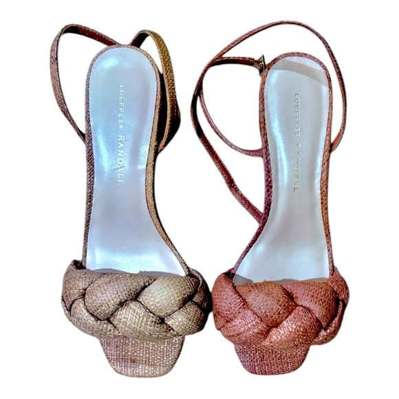 LOEFFLER RANDALL Avril Braided Sandal in‎ Brown size 7 - Picture 6 of 8